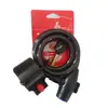 Candado Antirrobo para Bicicleta Correa Gruesa Anti-Corte Soporte Candado con Llave para Vehículo Eléctrico Anillo de Bloqueo Candado con Contraseña para Bicicleta