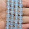 Ventas Directas de Fábrica Piedra Natural Calcedonia Ágata Cuentas Coloridas Sueltas Material para Manualidades DIY con Cuentas Pulsera Producto Semi-Terminado