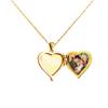 Collar Corazón Alas Estilo Nuevo Transfronterizo Europeo y Americano Imprimible con Foto Cadena Clavícula de Cobre Estilo Corrosión Colgante para Mujer