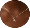 Amazon Fashion Colar de 26 Letras Colar Personalizado com Monograma Joia Compacta Casual Presente para Festa de Meninas