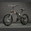 Atacado do Fabricante Bicicletas Dobráveis de Montanha 20 polegadas Off-Road com Várias Velocidades para Adolescentes, Estudantes e Adultos