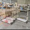 Estante para arneses de cableado personalizados estante para colgar cables de arnés de cableado estante de material de taller para tubería compuesta varilla de alambre