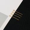 Pino de 9 caracteres Pino T brincos DIY feitos à mão material fabricação feito à mão brinco adulto acessórios de joia para orelha joias venda quente