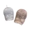 Gorra de Béisbol Vintage Desgastada de Mezclilla para Mujer, Moda Coreana, Versátil, para Adelgazar el Rostro