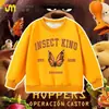 Plan de Transformación del Castor Saltadores Ropa Infantil Sudadera de Primavera para Niños Estilo Primavera y Otoño Top Fresco y Elegante para Niños Tendencia