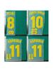 25-26 Barcelona Champions League Coleção Casa Roupa Infantil Produtos B Camisa Número Letra Transferência de Calor Número Adesivo Transferência de Calor