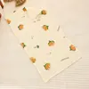 Gasa de Algodón Toalla Pequeña Estampado de Dibujos Animados Crepé Lavado Cuadrado para Bebé Niños Bufanda Chancla Lavado de Cara Guardería