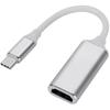 Conversor Tipo-C para HDMI 4K Alta Definição Laptop Conectado a Monitor Projetor Tela de Celular Projetor