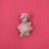 Estatua de Busto de Músico Europea Clásica 3D Creativa Imán Magnético de Refrigerador de Resina Exclusivo para Estudio Venta al por Mayor