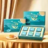En Stock 2026 Caja de Regalo Vacía para Pasteles de Luna del Festival de Medio Otoño para 6 o 8 Pasteles de Luna, Caja de Empaque de Lujo para Pasteles de Luna, Caja de Regalo para Recuerdos, Al Por Mayor