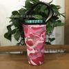 Set de vaso ice bully personalizado 30oz Set de vaso para coche serie especial camuflaje a cuadros material de buceo cinturón de tela para mano al por mayor