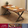 Mesa, jantar, comercial, retangular, estilo industrial, bar, taverna, conjunto de mesa e cadeira, restaurante, sala de jantar, restaurante de churrasco, mesa de jantar