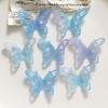 Cor doce de fada sonhadora Acessórios de acetato de borboleta oca tridimensional material para brincos hair clip hair clip atacado