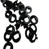 Suministro de accesorios para marcos de fotos, tablero trasero, hebilla redonda de cinta, hebilla de loto, tachuela de cinta, ojal de zapato, hebilla de presión, hebilla de garra 10 mm