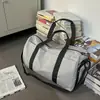 Bolsa Esportiva Fitness de Grande Capacidade para Homens, Bolsa de Mão com Separação Úmida e Seca, Bolsa de Armazenamento para Viagem de Curta Distância e Viagem de Negócios para Mulheres, Leve e Impermeável