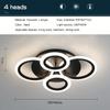 Lâmpada de Quarto Digital Quadrada Minimalista Moderna Lâmpada de Sala Minimalista Luz de Luxo Anel Criativo Lâmpada Atmosférica Nórdica para Sala de Estar