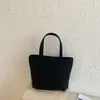 Bolsa Balde Pequena Portátil Estilo Coreano Bolsa Transversal para Mulheres Novo Estilo Textura de Alta Qualidade Elegante Casual para o Dia a Dia Bolsa de Ombro