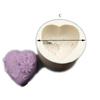 Molde de Silicona de Flor de Rosa DIY Corazón Lazo Aromaterapia Jabón Hecho a Mano Mousse Pastel Molde para Velas