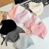Máscara protetora solar facial pequena tridimensional para canto dos olhos de seda gelada máscara de blush com gradiente para ciclismo