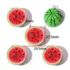 Brinquedos de Frutas e Comida 3D Coloridos DIY Criativos Feitos à Mão Acessórios para Presilha de Cabelo com Cola de Creme Peças de Resina Venda por Atacado
