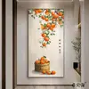 Decoração autoadesiva para entrada, adesivo moderno, mural 3D para entrada, porta de banheiro, pintura de corredor, adesivo, adesivo de parede, sala de estar
