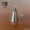 Bico de Confeitar Tamanho Médio M#2D# Aço Inoxidável 304 Sem Costura Ferramentas de Confeitar para Bolo Creme Em Estoque Atacado