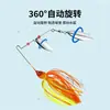 Accesorios para Equipo de Pesca Hombre Barba de Seda de Silicona Señuelo Cebo Lentejuela Compuesta Anti-Colgante Lentejuela de Fondo Venta al Por Mayor