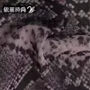 Tela Tie-Dye con Estampado de Serpiente en Forma de Escamas de Gasa, Tela de Ropa de Moda Salvaje para Actuación en Escenario de Mujer en Stock