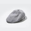Sombrero de mujer, gorra para hombre y mujer, de primavera y verano, para exteriores, de lino, fino, protector solar, sombrero artístico juvenil, sombrero de moda coreana.