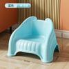 Taburete Pequeño de Plástico para Niños Silla con Respaldo Sofá Pequeño para Bebé para el Hogar Silla de Comedor Taburete Bajo Antideslizante para Baño