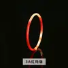 Jingde Jewelry Pulsera de Cascabeles de Ágata para Niñas Barra Redonda Fina Estilo Antiguo Belleza Pulsera de Cascabeles de Un Paso Venta al por Mayor