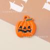 Liga gota de óleo pingente Halloween DIY acessórios brincos fazendo material engraçado abóbora fabricantes atacado