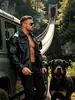 Novas Jaquetas Masculinas de Outono e Inverno, Jaquetas Casuais de Couro, Jaquetas de Motociclista Masculinas, Jaquetas Masculinas de Couro PU com Lapela Estilo Coreano Slim Fit