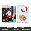 Pegatinas Electrostáticas de Copo de Nieve Blanco Navideño Transfronterizo Pegatinas Decorativas para Vidrio de Ventana Puerta Diseño de Fondo para Ventana Pegatinas de Ventana