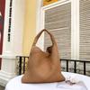 Bolsas Tejidas Hechas a Mano Transfronterizas para Mujer, Bolso Cubo de Hombro de Gran Capacidad, Bolso Tote Versátil para el Día a Día, Set de Bolsas Tejidas Madre e Hija