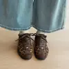 Novos Tênis de Treino Alemães Femininos Estampa de Leopardo Vintage Outono 2026, Tênis Casuais Esportivos Diários Versáteis, Tênis Versáteis para Uso Externo