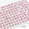 Dongzhou Cristal 6mm Cabeça de Gato Pedras Strass para Nail Art Acessórios de Brinco DIY Strass de Unha Fashion Chamativo Usável Atacado