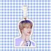 Etiqueta de equipaje Jin shuozhen de la Liga Juvenil a prueba de balas, colgante para mochila escolar, cadena, adorno colgante, etiqueta colgante, mismo estilo de TikTok
