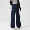 Jeans Azules de Maternidad, Pantalones de Pierna Ancha para Primavera, Pantalones de Pierna Recta, Pantalones con Soporte para el Vientre de Maternidad, Pantalones Casuales para Uso al Aire Libre, Que No se Desvanecen