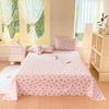 Novo Atacado Classe A Simples Lençóis de Fio Dupla Camada Cama de Solteiro Roupa de Cama para Dormitório Estudantil Fronha Cama Lençóis de Cama Conjunto de Três Peças