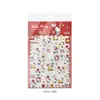 Adesivos de unha Tomoni personalizados, adesivos de unha infantis de desenho animado Hello Kitty genuínos, finos, duráveis e em relevo, fábrica