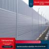 Barreira de som totalmente fechada, trilho de alta velocidade, parede translúcida à prova de som, painel acústico acrílico Bridge Road, tela à prova de som micro perfurada
