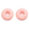 15 mm Simulación de comida y juego Donut Pastel de resina Accesorios DIY Gota Pegamento Carcasa de teléfono móvil Belleza Pendientes hechos a mano Joyería