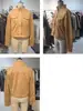 Chaqueta de Ante Sintético para Mujer Primavera Otoño Nueva 2025 Estilo Caliente Chic Popular Petite Tacto de Alta Gama Chaqueta Top