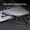Óculos de Leitura Novo Negócios Masculino Meia-Armação Celebridade da Internet Estilo Trendy Meia-Idade e Idosos Óculos de Leitura Atacado Metal Meia-Armação