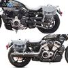 Muscle car Lobo adequado para Harley night Walker 975 bolsa lateral bolsa lateral pode ser instalado capacete meio capacete capacete integral liberação rápida modificação de quadro