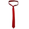 [Song Xiaoxia] Seda Color Sólido Manos 5cm Corbata Estrecha Coreana Femenina Masculina Negro Estudiante Boda Padrino de Boda