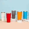 Aço inoxidável 304 20oz diâmetro grande Copo de Carro para exterior portátil copo térmico com alça caneca de café cerveja