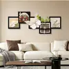 Pintura Decorativa para Sala de Estar Retrô Francesa Estilo Simples Meio do Século Pintura para Pendurar na Parede de Fundo do Sofá Pintura de Luminária de Parede Borboleta com Plantas Verdes Hidropônicas