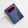 Adecuado para funda de teléfono Huawei PuraXmax, funda protectora retro de cobertura total con patrón de mezclilla premium pura x max